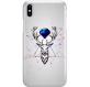 Etui na telefon Iphone X Jeleń Geometryczny
