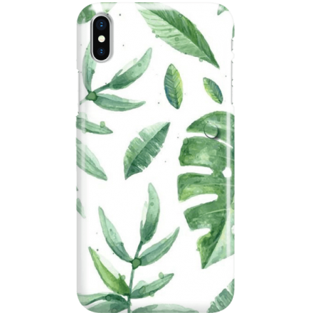 Etui na telefon Iphone X Liście