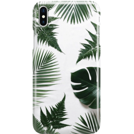 Etui na telefon Iphone X Liście Palm