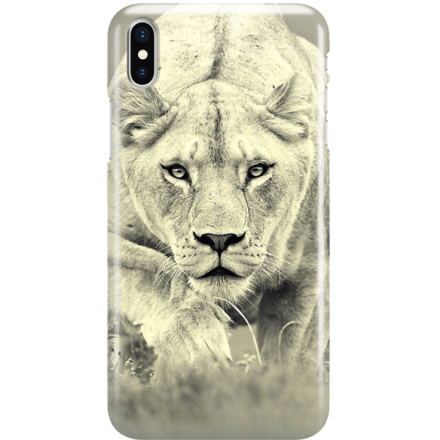 Etui na telefon Iphone X Lwica