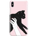 Etui na telefon Iphone X Mój Czarny Kot