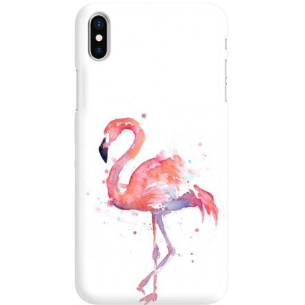 Etui na telefon Iphone X Malowany Flaming