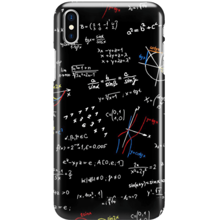 Etui na telefon Iphone X Matematyka