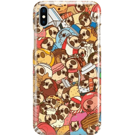 Etui na telefon Iphone X Mopso-Kształty