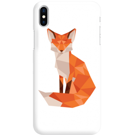 Etui na telefon Iphone X Rudy Lis Geometryczny