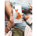Etui na telefon Iphone X Rudy Lis Geometryczny