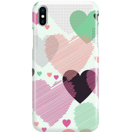 Etui na telefon Iphone X Serca