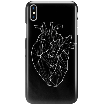 Etui na telefon Iphone X Serce