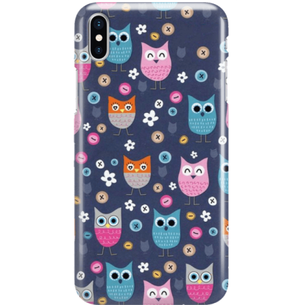 Etui na telefon Iphone X Sowy