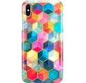 Etui na telefon Iphone X Tęczowe Kryształki