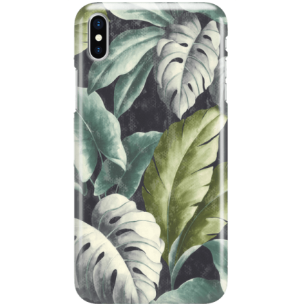 Etui na telefon Iphone X Tropikalny Las