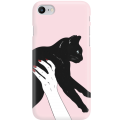 Etui na telefon Iphone 7 / 8 Mój Czarny Kot