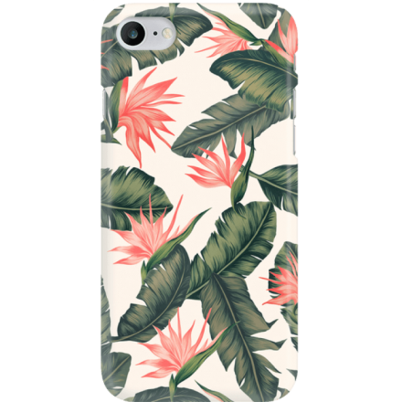 Etui na telefon Iphone 7 / 8 Palmowe Liście