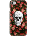 Etui na telefon Iphone 7 / 8 Róże Czaszka