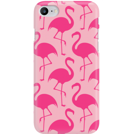 Etui na telefon Iphone 7 / 8 Różowe Flamingi