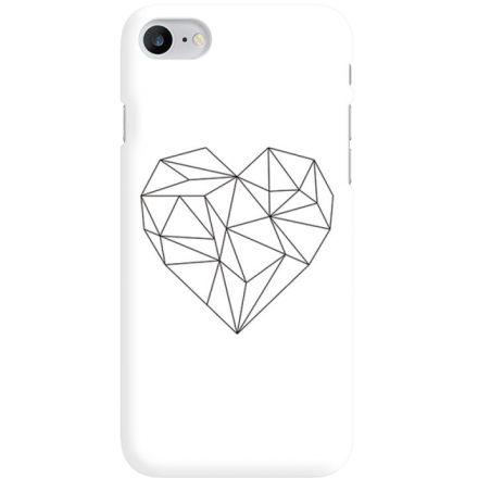 Etui na telefon Iphone 7 / 8 Serce Geometryczne