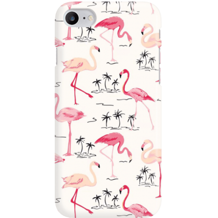 Etui na telefon Iphone 7 / 8 Wakacyjne Flamingi