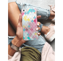 Etui na telefon Iphone 5 5S SE Tęczowa Łuska