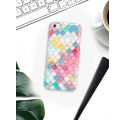 Etui na telefon Iphone 5 5S SE Tęczowa Łuska