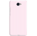 Etui na telefon Huawei Y7 Candy Różowe Paski