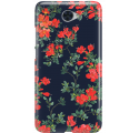 Etui na telefon Huawei Y7 Czerwone Kwiaty