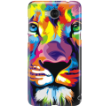 Etui na telefon Huawei Y6 2017 Kolorowy Lew