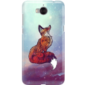 Etui na telefon Huawei Y6 2017 Kosmiczny Lis