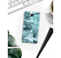 Etui na telefon Huawei Y6 2017 Lazurowe Fale