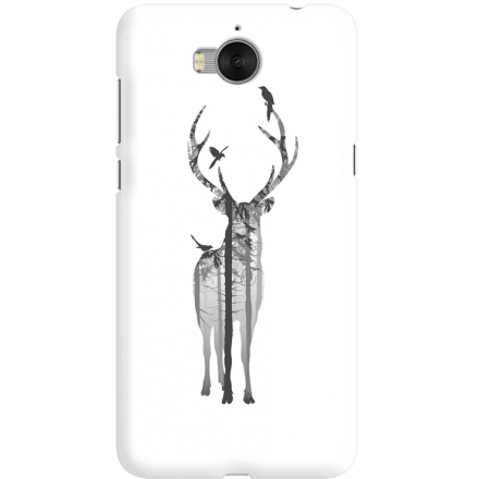 Etui na telefon Huawei Y6 2017 Leśny Jeleń