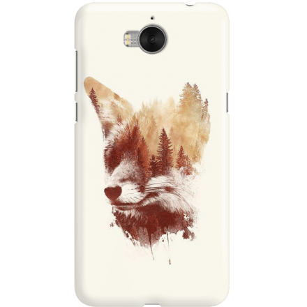 Etui na telefon Huawei Y6 2017 Leśny Lis