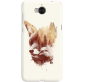 Etui na telefon Huawei Y6 2017 Leśny Lis