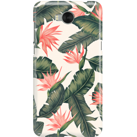 Etui na telefon Huawei Y6 2017 Palmowe Liście