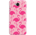 Etui na telefon Huawei Y6 2017 Różowe Flamingi