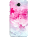 Etui na telefon Huawei Y6 2017 Różowy Wybuch