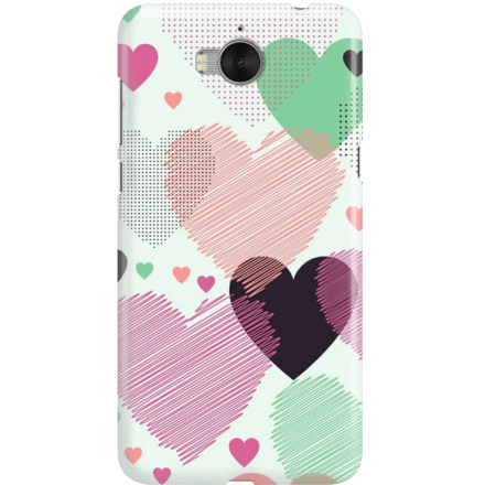 Etui na telefon Huawei Y6 2017 Serca