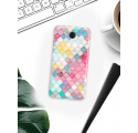 Etui na telefon Huawei Y6 2017 Tęczowa Łuska