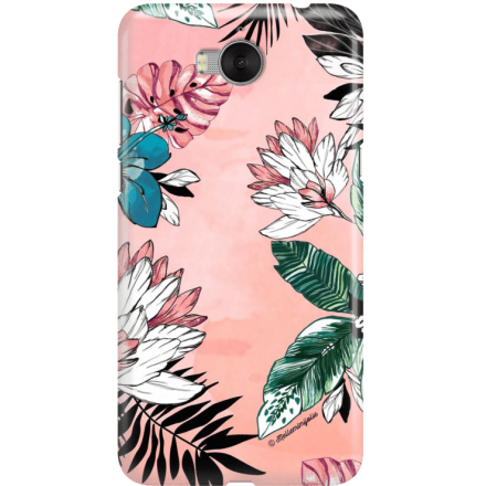 Etui na telefon Huawei Y6 2017 Tropikalna Fantazja