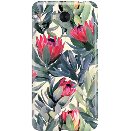 Etui na telefon Huawei Y6 2017 Tropikalne Rośliny
