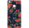 Etui na telefon Huawei P9 Lite Czerwone Kwiaty