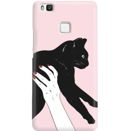 Etui na telefon Huawei P9 Lite Mój Czarny Kot