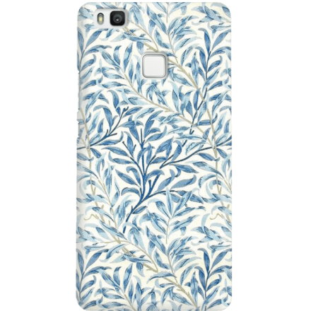 Etui na telefon Huawei P9 Lite Niebieskie Liście