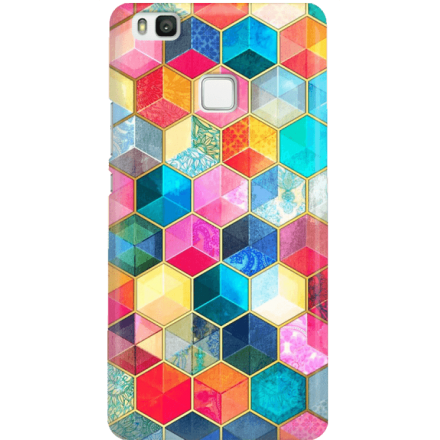 Etui na telefon Huawei P9 Lite Tęczowe Kryształki