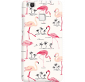 Etui na telefon Huawei P9 Lite Wakacyjne Flamingi