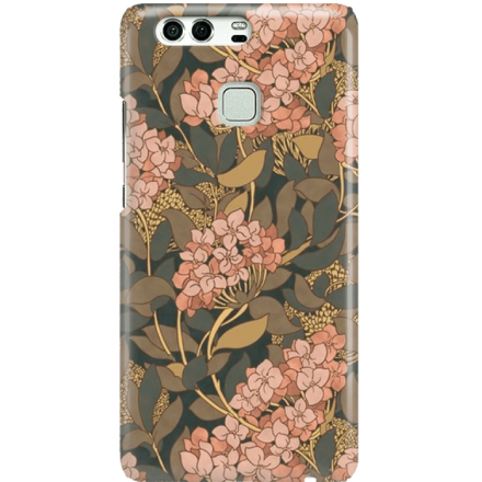 Etui na telefon Huawei P9 Pastelowe Kwiaty