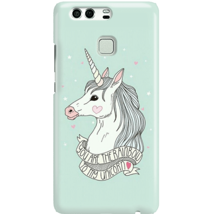 Etui na telefon Huawei P9 Unicorn Szczęśliwy Jednorożec