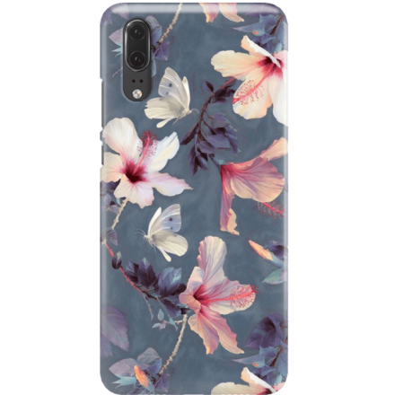 Etui na telefon Huawei P20 Kwiatowy Ogród
