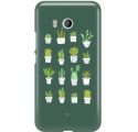 Etui na telefon HTC U11 Kaktusy