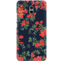 Etui na telefon Huawei Mate 10 Czerwone Kwiaty