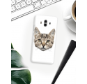 Etui na telefon Huawei Mate 10 Kot Geometryczny