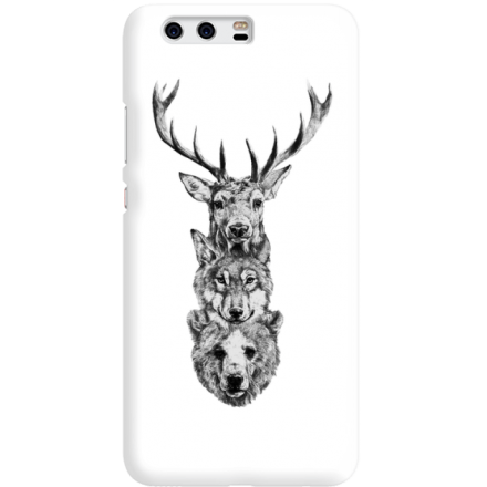 Etui na telefon Huawei P10 Leśni Goście